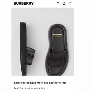 Burberry Slides